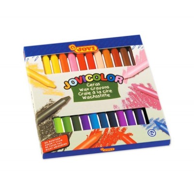 CAJA 24 CERAS JOVICOLOR