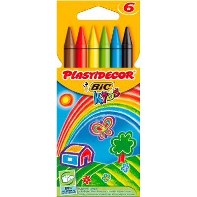 PLASTIDECOR CONTE C/6 COL.