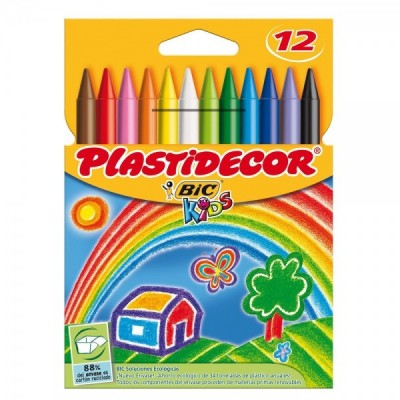 PLASTIDECOR CONTE C/12 COLORES