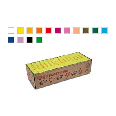 PLASTILINA JOVI 350 GR. ROJO
