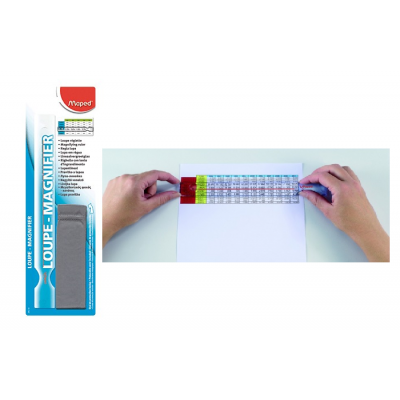 LUPA REGLETA MAPED 25 CM.