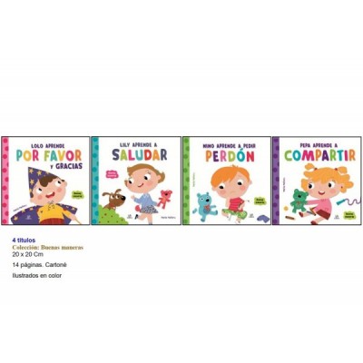 LIBRO COL. BUENAS MANERAS...