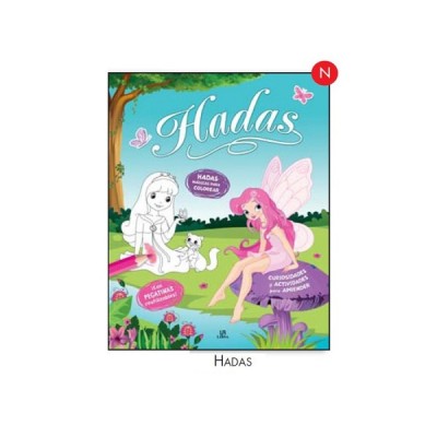 LIBRO GRAN COLOREABLE HADAS...