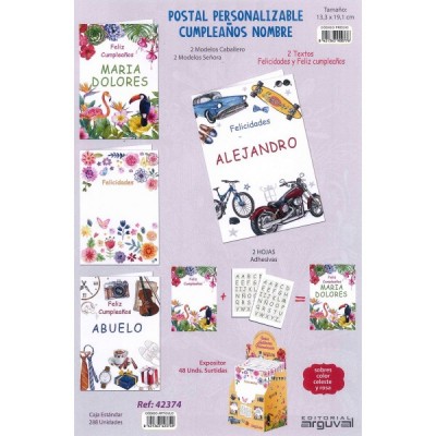 POSTAL CUMPLEAÑOS...