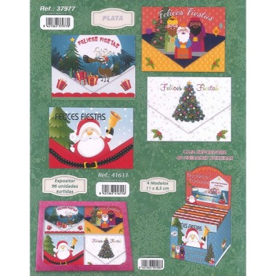 SOBRE BILLETERO NAVIDAD...