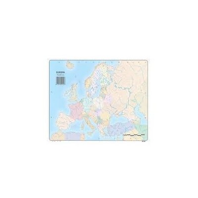 MAPA MUDO COLOR EUROPA...