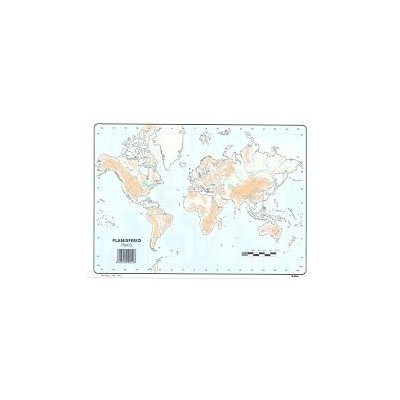 MAPA MUDO COLOR PLANISFERIO...