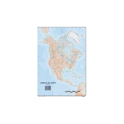 MAPA MUDO COLOR AMERICA...