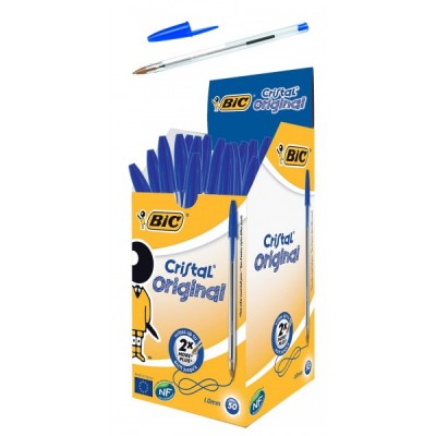 BOLI BIC CRISTAL MEDIO AZUL