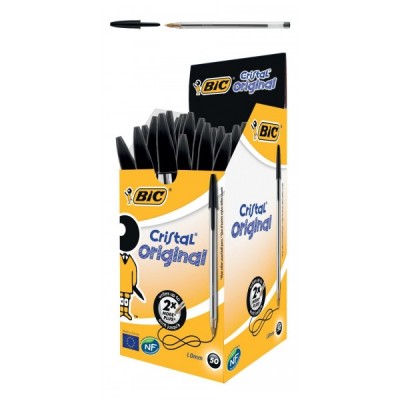 BOLI BIC CRISTAL MEDIO NEGRO