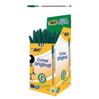 BOLI BIC CRISTAL MEDIO VERDE