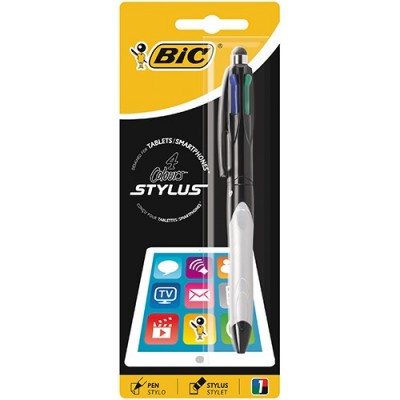 BOLIGRAFO BIC GRIP STYLUS 4...