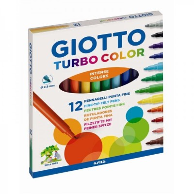 ROTUL.GIOTTO TURBOCOLOR C/12