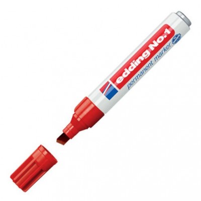 ROTULADOR EDDING Nº 1. ROJO