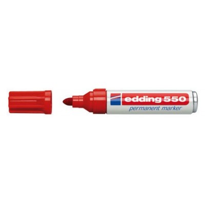 ROTULADOR EDDING-550.ROJO