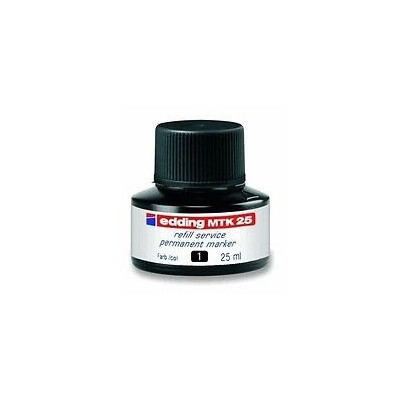FRASCO TINTA EDDING T-25.NEGRO