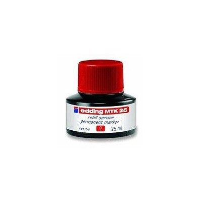 FRASCO TINTA EDDING T-25.ROJO