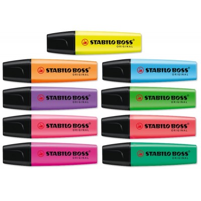 ROT.FLUOR.STABILO-BOSS.NARANJA