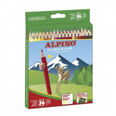 CAJA LAPIZ ALPINO 36 LARGO