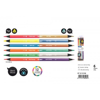 LAPIZ MILAN BICOLOR...