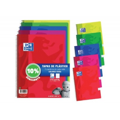 PACK 5 BLOC OXFORD T.PLAST....