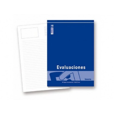BLOC EVALUACIONES Fº 40...