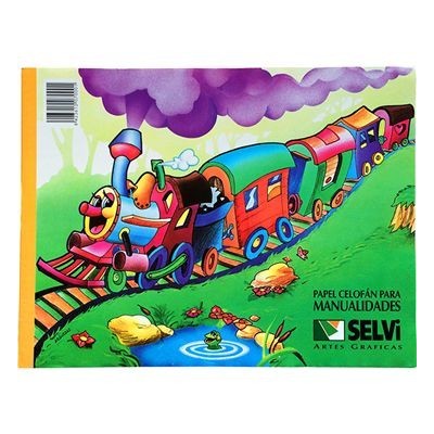 BLOC PAPEL CELOFAN FOLIO SELVI