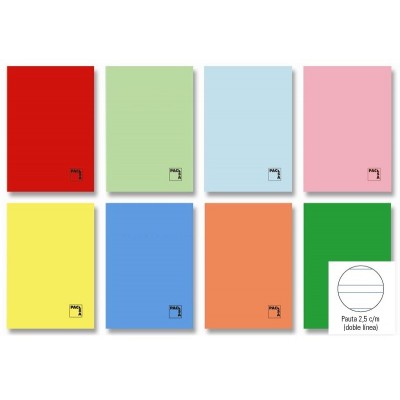 LIBRETA PACSA Fº 50H.70GR....