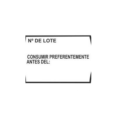 R/ETIQUET.26X16 CADUCIDAD 2...