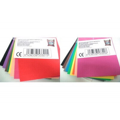 B/10 PLACA EVA ROJO 2 MM.40X60