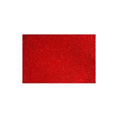B/5 HOJAS EVA GLITTER ROJO...