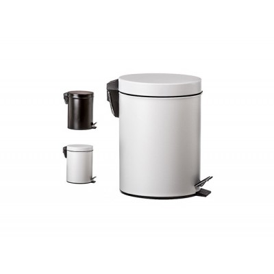 PAPELERA PEDAL ACERO 5L...