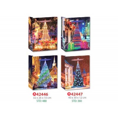 BOLSA REGALO NAVIDAD ARBOL...