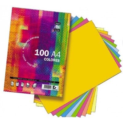 PAQ.100 DIN-A4 80 GR.TAURO...