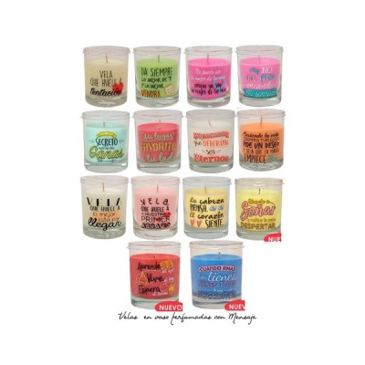 VELA VASO PERFUMADA CON...