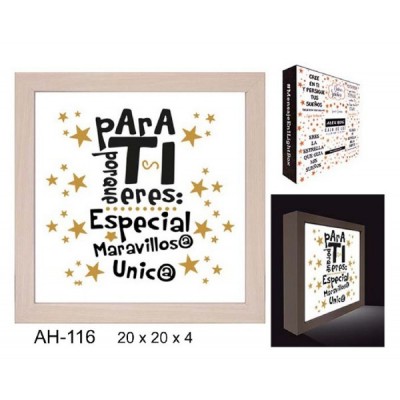 CAJA LUZ, PARA TI PORQUE...