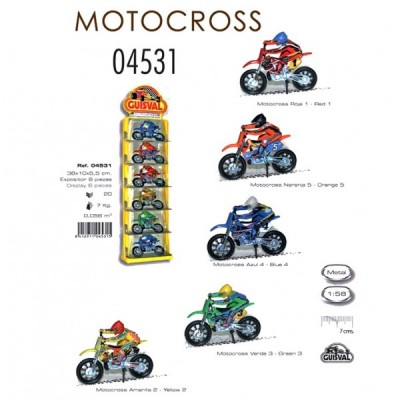 MOTO CROSS CAMPEON GUISVAL...