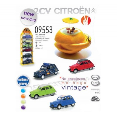 COCHE FURIA CITROEN 2CV...