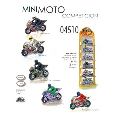 MOTO COMPETICION GUISVAL 1:29