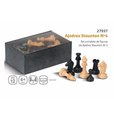 AJEDREZ STAUTON Nº 4 PLAST....