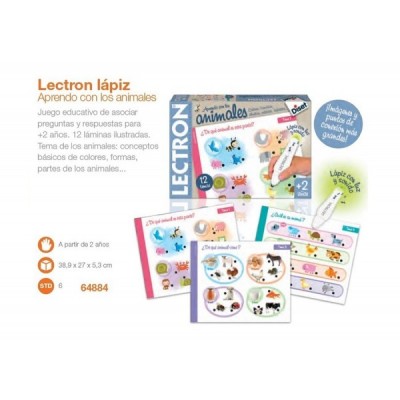 LECTRON LAPIZ BABY ANIMALES...