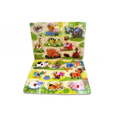 ENCAJABLE MADERA 30x22 CM....