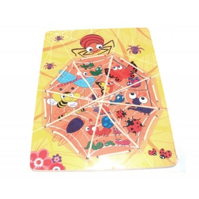 PUZZLE MADERA PASADO HILOS...