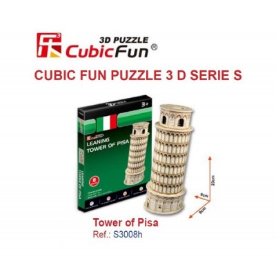 TOWER OF PISA. PUZZLE 3 D...
