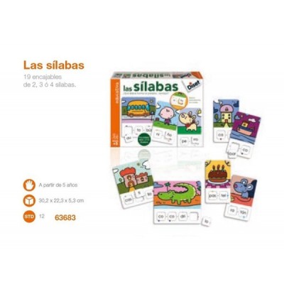 LAS SILABAS DISET. EDUCATIVOS