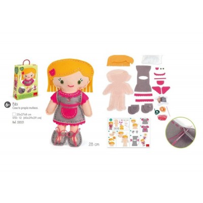 COSE TU MUÑECA BIBI GOULA