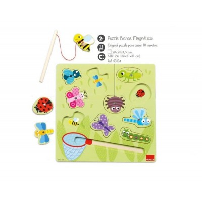 PUZZLE ENCAJABLE ANIMALES...