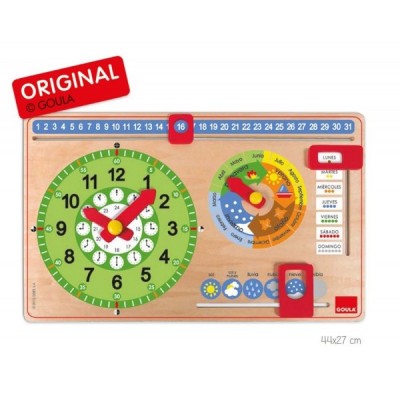 RELOJ CALENDARIO CASTELLANO...