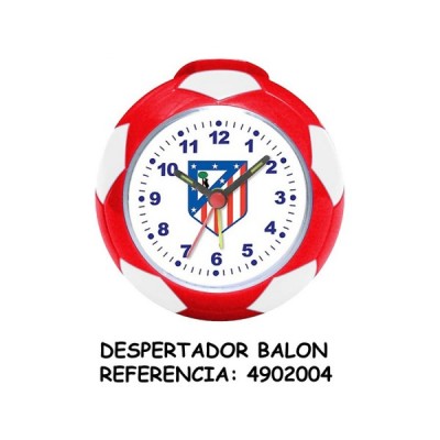 DESPERTADOR BALON ATL. MADRID