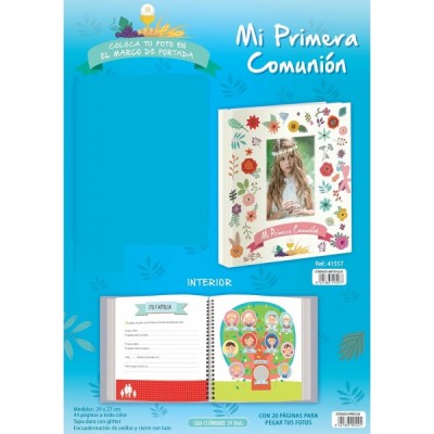 LIBRO COMN. PORTAFOTO NIÑA...